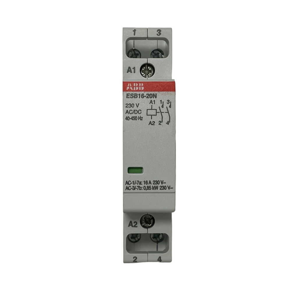 Контактор модульний ABB 2p 16А 230В AC/DC ESB16-20N-06 ( 1SBE111111R0620 )